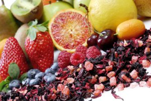 Viele Früchte mit vielen Vitaminen